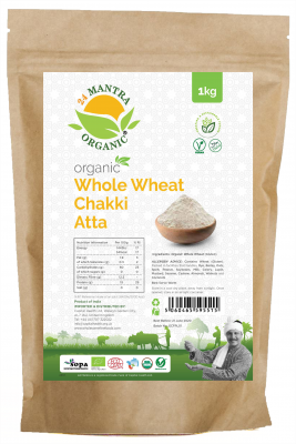 24 Mantra Organic Whole Wheat Atta 1kg