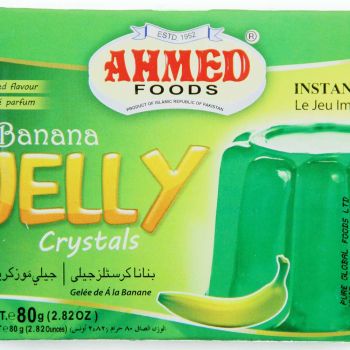 Ahmed Banana Jelly Crystals 80g