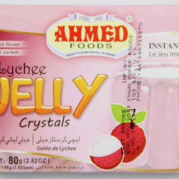 Ahmed Lychee Jelly Crystals 80g