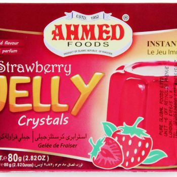 Ahmed Strawberry Jelly Crystals 80g