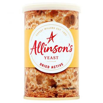 Allisons's Yeast 125g