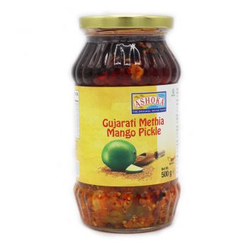 Ashoka Gujarati Methia Mango Pickle 500g