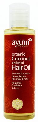 Ayumi Organic Coconut Enriched Hair Oil 150ml