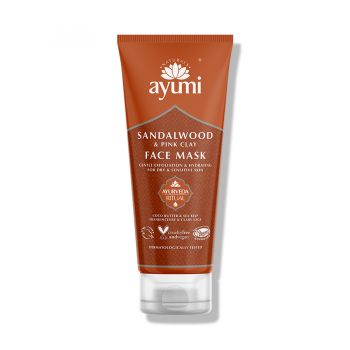 Ayumi Sandalwood & Pink Clay Face Mask 100ml 