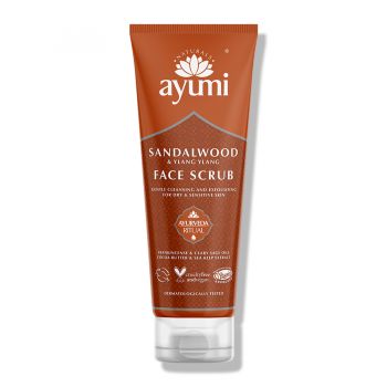 Ayumi Sandalwood & Ylang Ylang Face Scrub 125ml