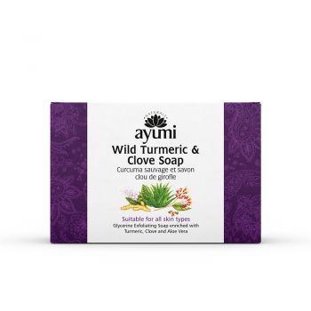 Ayumi Naturals Wild Turmeric & Clove Soap 100g