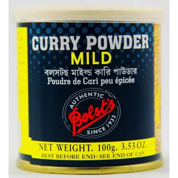 Bolst's Curry Powder Mild 100g Tins 