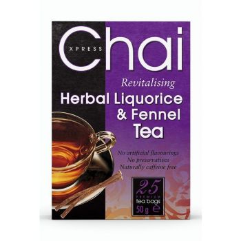 Chai Xpress Herbal Liquorice & Fennel Tea
