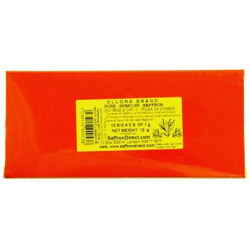 Ellora Brand Saffron 12 x 1g Pack