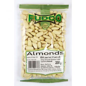 Fudco Blanched Almonds 250g 