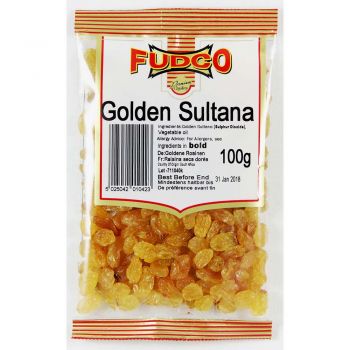 Fudco Golden Sultana 100g, 250g & 800g