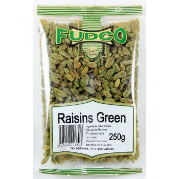 Fudco Green Raisins 100g, 250g & 700g Packs