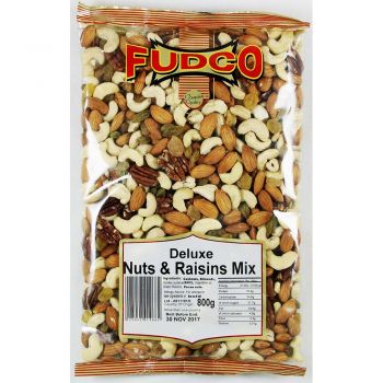 Fudco Deluxe Nuts & Raisins Mix 250g & 700g Packs