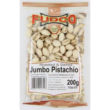 Fudco Roasted & Salted Jumbo Pistachio 200g & 700g
