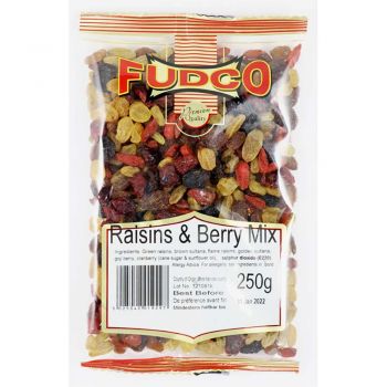 Fudco Raisins & Berry Mix 250g