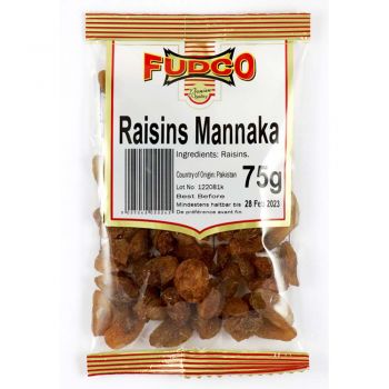 Fudco Raisins Manaka 75g 