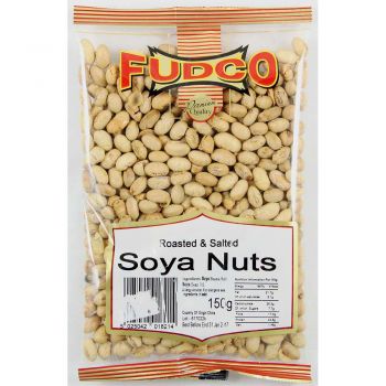 Fudco Roasted & Salted Soya Nuts 150g