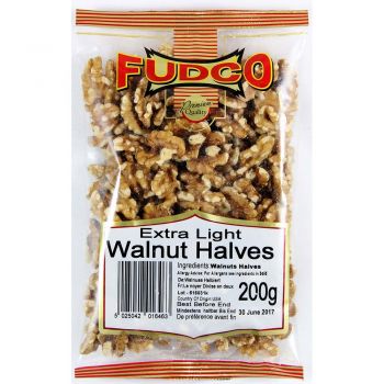 Fudco Extra Light Walnut Halves 200g