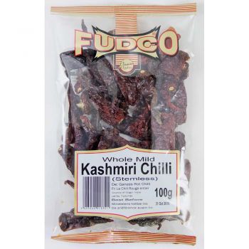 Fudco Whole Mild Kashmiri Chilli 100g 
