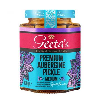 Geeta's Aubergine Pickle 190g