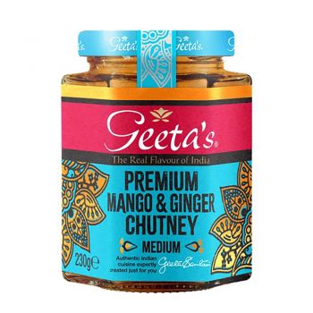 Geeta's Mango & Ginger Chutney 230g