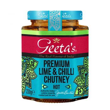 Geeta's Lime and Chilli Chutney 310g