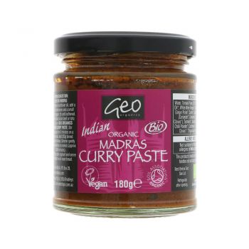 Geo Organics Madras Curry Paste 180g