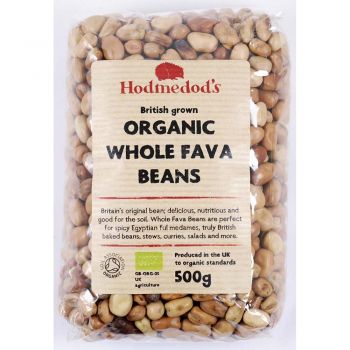Hodmedod's Organic Whole Fava Beans 500g