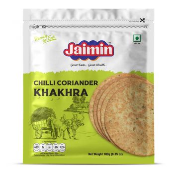 Jaimin Chilli Coriander Khakhra 180g