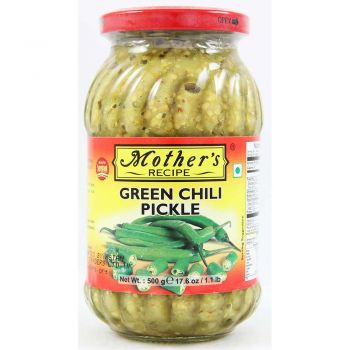 Mother's Recipe Green Chilli Pickle 500g