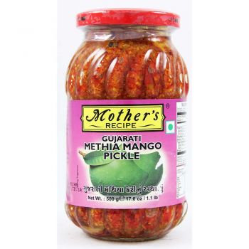 Mother's Recipe Methia Mango Pickle 500g