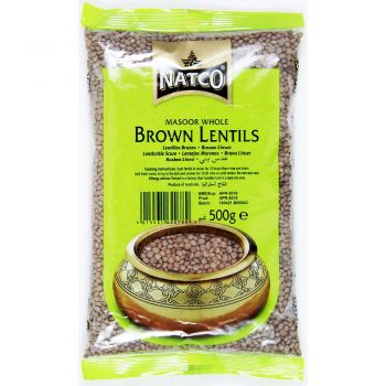 Natco Brown Lentils 500g