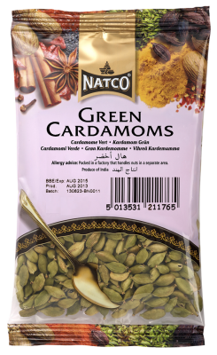 Natco Green Cardamoms 50g