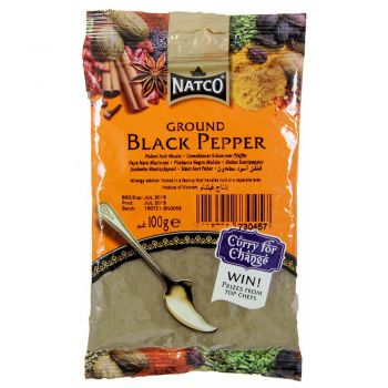 Natco Ground Black Pepper 100g