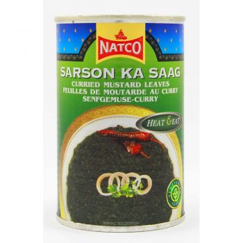Natco Sarson Ka Saag (Curried Mustard Leaves) 450g & 800g