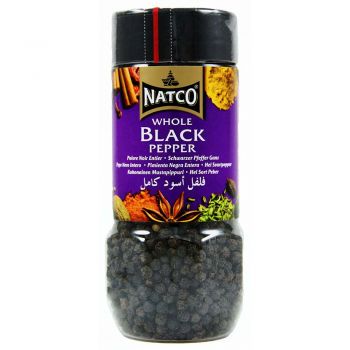 Natco Whole Black Pepper 100g jar