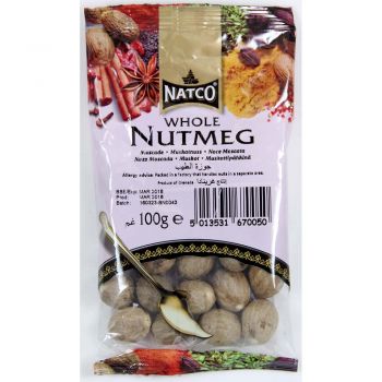 Natco Whole Nutmeg 100g 