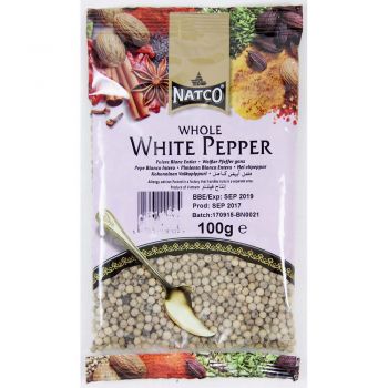 Natco Whole White Pepper 100g