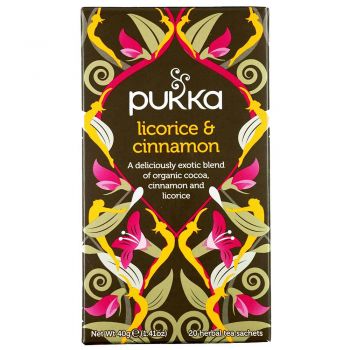Pukka Licorice & Cinnamon 20 Herbal Sachets