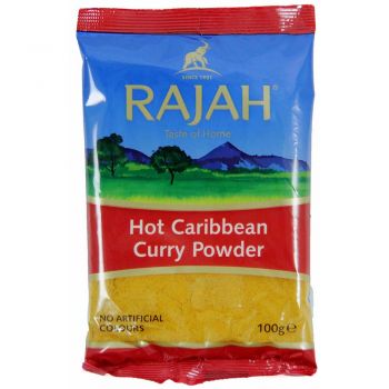 Rajah Hot Caribbean Curry Powder 100g