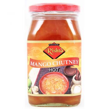 Rishta Mango Chutney Hot 450g