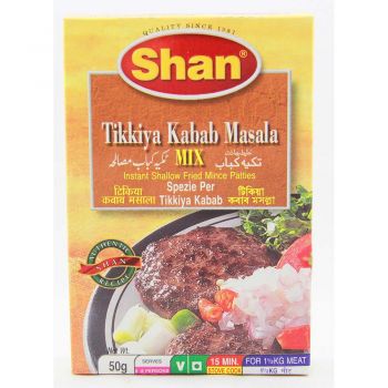 Shan Tikkiya Kabab Masala Mix 50g 