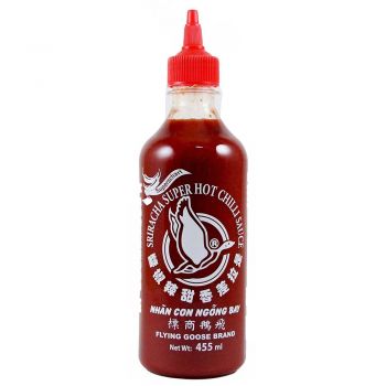 Flying Goose Brand Sriracha Super Hot Chilli Sauce 455ml