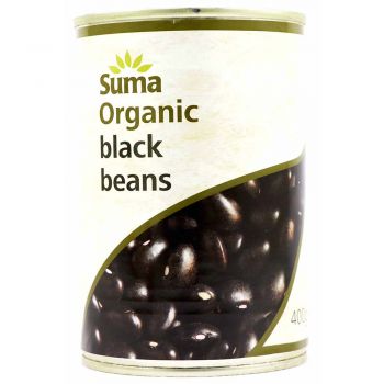 Suma Organic Black Beans 400g