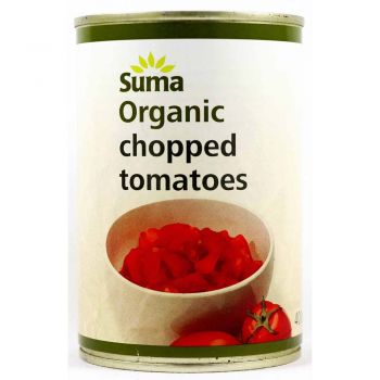 Suma Organic Chopped Tomatoes 400g 