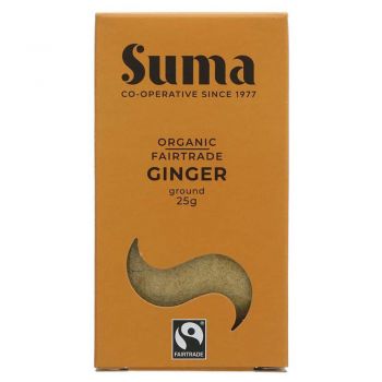 Suma Organic Fairtrade Ginger Ground 25g