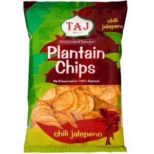 Taj Plantain Chips Chili Jalepeno 150g