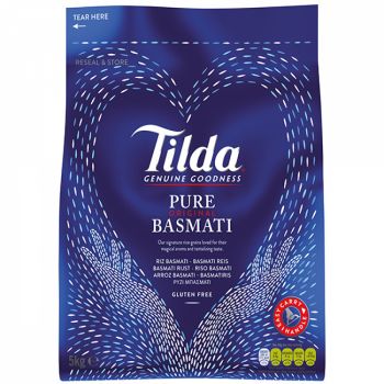 Tilda Pure Basmati Rice 5kg