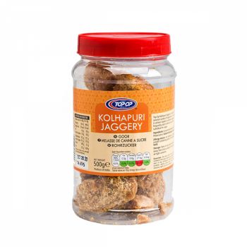 Top Op Kolhapuri Jaggery 500g Jars