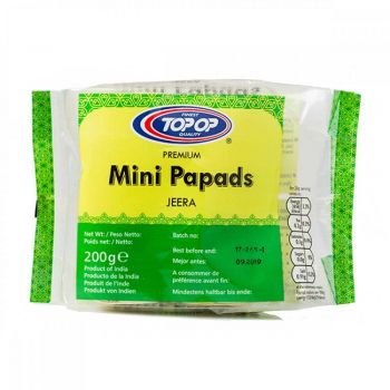 Top Op Mini Jeera Papads 200g